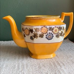 Hand painted ceramic tea pot/plant